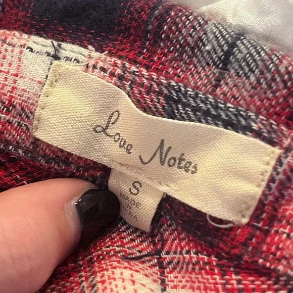 Love notes flannel - Picture 4 of 4